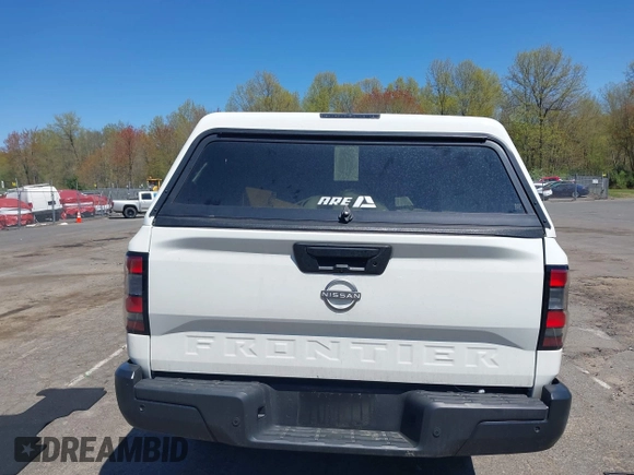 2024 Nissan Frontier S with VIN 1N6ED1CL2RN671303, listed as a IAAI auction lot 42165483 with 13,654 mi miles and . Bid and sale history available at DreamBid. Image 16.
