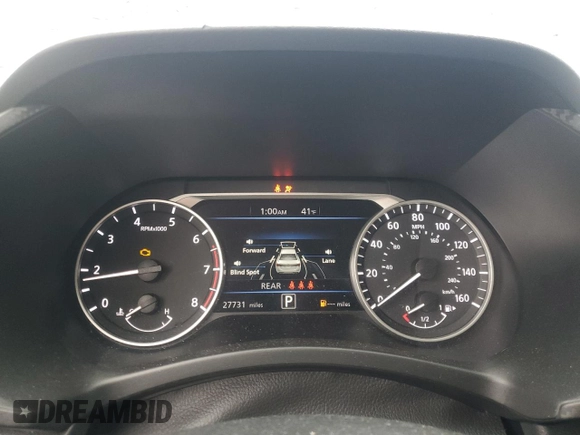 2023 Nissan Sentra SV with VIN 3N1AB8CV5PY304271, listed as a Copart auction lot 50386415 with 27,731 mi miles and Salvage Title. Bid and sale history available at DreamBid. Image 9.