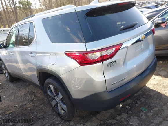 2018 Chevrolet Traverse LT Leather with VIN 1GNERHKW6JJ187517, listed as a IAAI auction lot 41830374 with 93,966 mi miles. Bid and sale history available at carsss.com. Image 3.