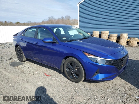 2023 Hyundai Elantra SEL with VIN KMHLM4AG6PU498580, listed as a Copart auction lot 48517715 with 24,079 mi miles and Salvage Title. Bid and sale history available at DreamBid. Image 4.