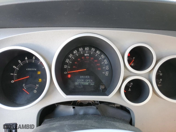2007 Toyota Tundra LTD with VIN 5TBDV58197S472209, listed as a Copart auction lot 42746345 with 170,896 mi miles and Salvage Title. Bid and sale history available at carsss.com. Image 9.