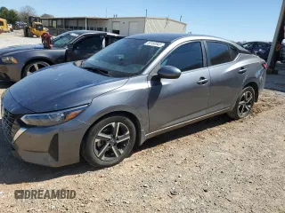 2024 Nissan Sentra SV with VIN 3N1AB8CV7RY355726, listed as a Copart auction lot 50183345 with 26,244 mi miles and Salvage Title. Bid and sale history available at carsss.com. Image 1.