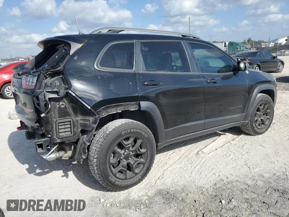 2019 Jeep Cherokee Trailhawk с VIN 1C4PJMBXXKD342371, выставлен на аукционе Copart как лот 55144715 с пробегом 78 433 миль миль и Списание • Salvage title. История ставок и продаж доступна на DreamBid. Изображение 3.