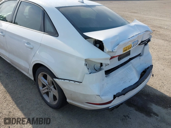 2017 Audi A3 Sedan Premium with VIN WAUAUGFF3H1037902, listed as a IAAI auction lot 42126759 with 155,425 mi miles. Bid and sale history available at carsss.com. Image 6.