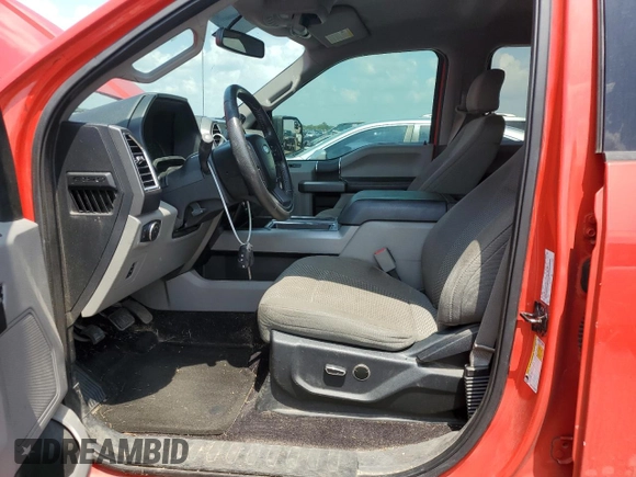 2015 Ford F-150 XL with VIN 1FTEW1CG6FKF15424, listed as a Copart auction lot 54177965 with 64,819 mi miles and Salvage Title. Bid and sale history available at DreamBid. Image 7.