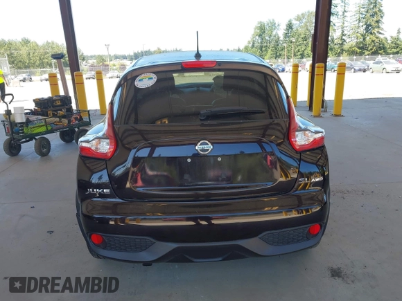 2015 Nissan Juke S with VIN JN8AF5MV1FT559946, listed as a IAAI auction lot 42688078 with 121,063 mi miles and . Bid and sale history available at DreamBid. Image 17.