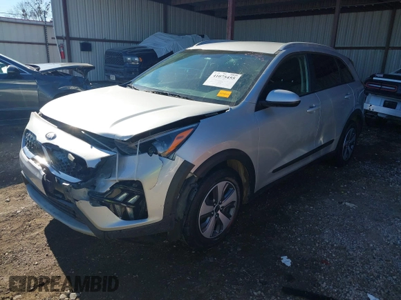 2021 Kia Niro LX with VIN KNDCB3LC8M5486855, listed as a IAAI auction lot 41075455 with 80,639 mi miles. Bid and sale history available at carsss.com. Image 17.