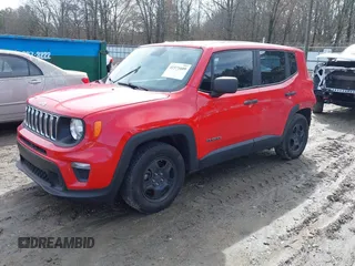 2019 Jeep Renegade Sport with VIN ZACNJAAB8KPK37967, listed as a IAAI auction lot 41571609 with 89,413 mi miles and . Bid and sale history available at DreamBid. Image 18.