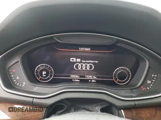 2020 Audi Q5 Premium Plus with VIN WA1BNAFYXL2003861, listed as a Copart auction lot 38804243 with 35,928 mi miles. Bid and sale history available at carsss.com. Image 9.