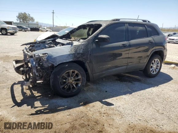 2020 Jeep Cherokee Latitude with VIN 1C4PJLCB4LD605887, listed as a Copart auction lot 58045785 with Not provided miles and Salvage title. Bid and sale history available at DreamBid. Image 1.
