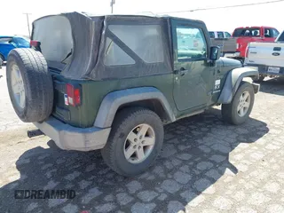 2009 Jeep Wrangler X with VIN 1J4FA24169L711018, listed as a IAAI auction lot 42178480 with 195,611 mi miles and . Bid and sale history available at DreamBid. Image 4.