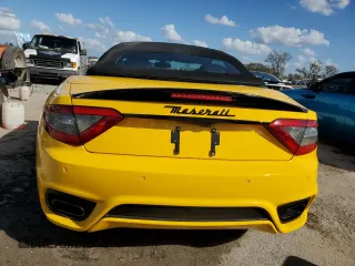 2019 Maserati GranTurismo Convertible Sport with VIN ZAM45VMAXK0341536, listed as a Copart auction lot 75299544 with 0 mi miles and Non Repairable. Bid and sale history available at carsss.com. Image 6.