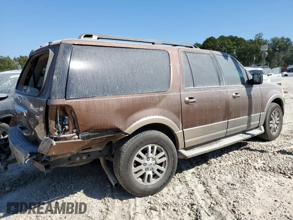 2012 Ford Expedition Max King Ranch z VIN 1FMJK1H53CEF14867, wystawiony jako Copart lot #76349634 z przebiegiem 229 120 mil mil oraz Szkoda całkowita • Salvage title. Historia ofert i sprzedaży dostępna na DreamBid. Obrazek 3.