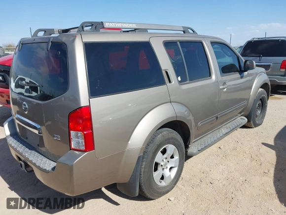 2007 Nissan Pathfinder S z VIN 5N1AR18U77C635339, wystawiony jako IAAI lot #42302964 z przebiegiem Nie podano mil oraz . Historia ofert i sprzedaży dostępna na DreamBid. Obrazek 4.