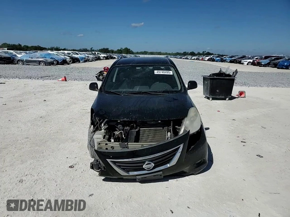 2012 Nissan Versa SL with VIN 3N1CN7AP4CL938922, listed as a Copart auction lot 49740495 with 115,159 mi miles and Salvage Title. Bid and sale history available at carsss.com. Image 10.