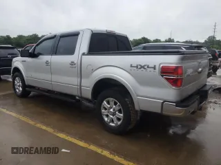 2013 Ford F-150 XL with VIN 1FTFW1ET7DKG21120, listed as a Copart auction lot 60106235 with 123,446 mi miles and Salvage title. Bid and sale history available at DreamBid. Image 2.