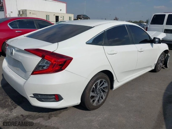 2016 Honda Civic Sedan EX with VIN 19XFC2F77GE225440, listed as a IAAI auction lot 41425115 with 134,992 mi miles. Bid and sale history available at carsss.com. Image 4.