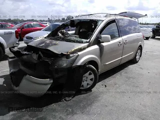 2006 Nissan Quest S Special Edition with VIN 5N1BV28U26N113274, listed as a IAAI auction lot 41211843 with Not Provided miles. Bid and sale history available at carsss.com. Image 2.