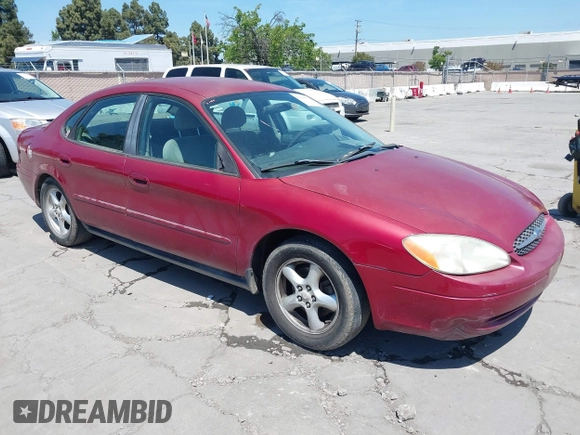 2003 Ford Taurus SES Standard with VIN 1FAFP55243G191713, listed as a IAAI auction lot 42145771 with 232,282 mi miles. Bid and sale history available at carsss.com. Image 1.