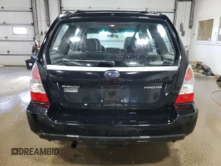 2007 Subaru Forester X with VIN JF1SG63637H705612, listed as a Copart auction lot 76387234 with 136,300 mi miles and Salvage Title. Bid and sale history available at carsss.com. Image 6.