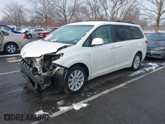 2017 Toyota Sienna XLE with VIN 5TDDZ3DC3HS167636, listed as a IAAI auction lot 41486242 with 72,373 mi miles and . Bid and sale history available at DreamBid. Image 17.