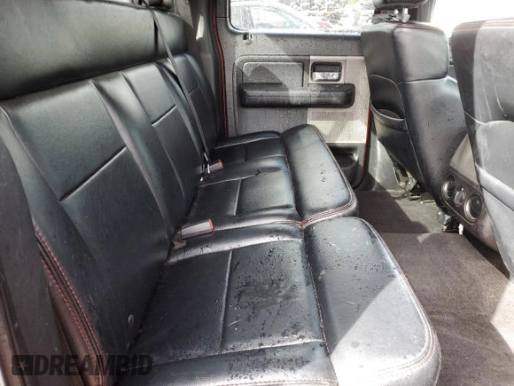 2008 Ford F-150 XLT with VIN 1FTPW12V38KC19224, listed as a Copart auction lot 52386775 with 186,756 mi miles and Salvage Title. Bid and sale history available at carsss.com. Image 10.