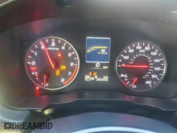 2022 Subaru WRX Limited with VIN JF1VBAN62N8005041, listed as a Copart auction lot 87932955 with 33,020 mi miles and Salvage Title. Bid and sale history available at carsss.com. Image 9.