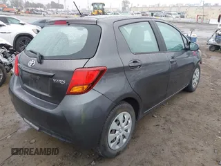2015 Toyota Yaris L with VIN VNKKTUD36FA044591, listed as a IAAI auction lot 41786618 with 105,871 mi miles and . Bid and sale history available at DreamBid. Image 4.
