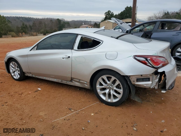 2013 Hyundai Genesis Coupe 2.0T with VIN KMHHT6KD1DU086653, listed as a Copart auction lot 87619445 with 115,128 mi miles and Salvage Title. Bid and sale history available at carsss.com. Image 2.