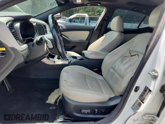 2013 Kia Optima SX with VIN 5XXGR4A61DG115693, listed as a Copart auction lot 62468505 with 149,508 mi miles and Salvage title. Bid and sale history available at DreamBid. Image 7.