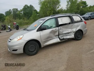 2008 Toyota Sienna CE z VIN 5TDZK23CX8S208785, wystawiony jako Copart lot #59957255 z przebiegiem 181 370 mil mil oraz Szkoda całkowita • Salvage title. Historia ofert i sprzedaży dostępna na DreamBid. Obrazek 1.