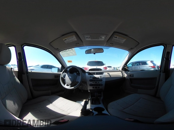 2008 Ford Focus SE with VIN 1FAHP35N68W154490, listed as a IAAI auction lot 42128643 with 141,316 mi miles. Bid and sale history available at carsss.com. Image 18.