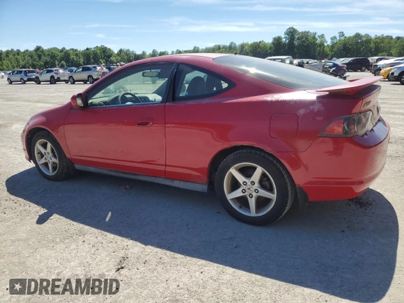 2004 Acura RSX with VIN JH4DC548X4S000747, listed as a Copart auction lot 61568734 with 202,478 mi miles and Clean Title. Bid and sale history available at carsss.com. Image 2.