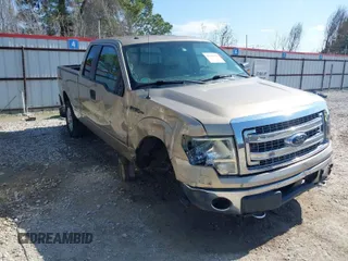 2013 Ford F-150 XL with VIN 1FTFX1ET2DFA15133, listed as a IAAI auction lot 41511914 with 130,020 mi miles. Bid and sale history available at carsss.com. Image 1.