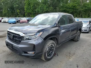 2024 Honda Ridgeline RTS z VIN 5FPYK3F43RB027935, wystawiony jako Copart lot #65721165 z przebiegiem 1 450 mil mil oraz Szkoda całkowita • Salvage title. Historia ofert i sprzedaży dostępna na DreamBid. Obrazek 1.