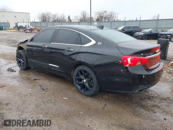 2017 Chevrolet Impala Premier with VIN 2G1145S3XH9161916, listed as a IAAI auction lot 41751333 with 134,272 mi miles and . Bid and sale history available at DreamBid. Image 3.