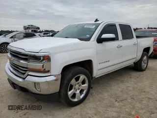 2017 Chevrolet Silverado 1500 LTZ with VIN 3GCPCSEC8HG285929, listed as a Copart auction lot 88363455 with Not Provided miles and Salvage Title. Bid and sale history available at DreamBid. Image 1.