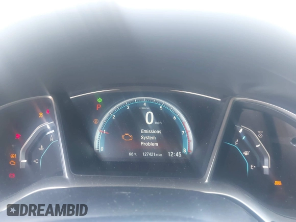 2016 Honda Civic Sedan EX-T with VIN 19XFC1F30GE026799, listed as a IAAI auction lot 41837076 with 127,421 mi miles. Bid and sale history available at carsss.com. Image 7.