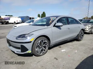 2023 Hyundai Ioniq 6 Limited z VIN KMHM54AAXPA035419, wystawiony jako Copart lot #56145494 z przebiegiem 8175 mil mil oraz Szkoda całkowita • Salvage title. Historia ofert i sprzedaży dostępna na DreamBid. Obrazek 1.