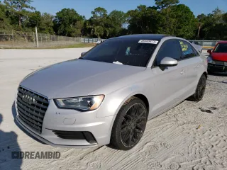 2015 Audi A3 1.8T Premium with VIN WAUACGFF5F1040137, listed as a Copart auction lot 46448673 with 108,468 mi miles. Bid and sale history available at carsss.com. Image 1.