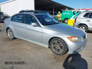 2008 BMW 3 Series 328i with VIN WBAVA37558NL55120, listed as a IAAI auction lot 42598230 with 109,895 mi miles and . Bid and sale history available at DreamBid. Image 1.