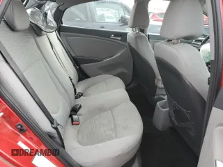2016 Hyundai Accent SE with VIN KMHCT4AE7GU966849, listed as a Copart auction lot 44311155 with 129,176 mi miles and Salvage Title. Bid and sale history available at carsss.com. Image 10.