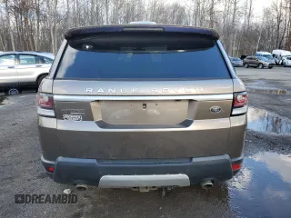 2014 Land Rover Range Rover Sport HSE with VIN SALWR2WF4EA341760, listed as a Copart auction lot 84878034 with 0 mi miles and Clean Title. Bid and sale history available at carsss.com. Image 6.