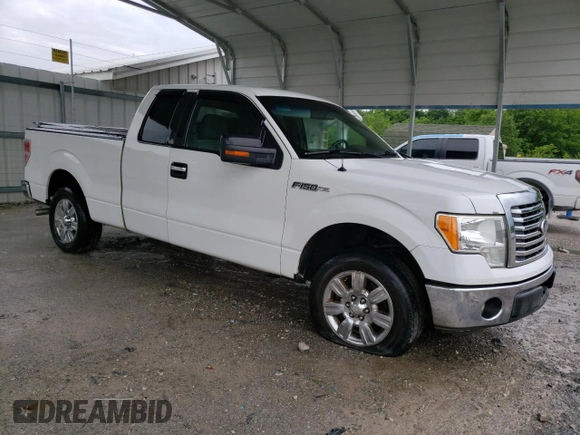 2011 Ford F-150 XL with VIN 1FTEX1CM2BFA84151, listed as a Copart auction lot 54936604 with 124,413 mi miles and Clean Title. Bid and sale history available at carsss.com. Image 4.