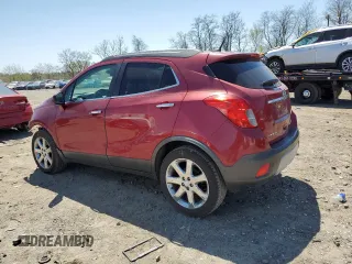 2013 Buick Encore Leather with VIN KL4CJCSB2DB105749, listed as a Copart auction lot 53475525 with 100,659 mi miles and Salvage Title. Bid and sale history available at carsss.com. Image 2.