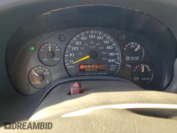 1997 GMC Savana z VIN 1GKGG25R4V1024370, wystawiony jako Copart lot #41841565 z przebiegiem 95 950 mil mil oraz Szkoda całkowita • Salvage title. Historia ofert i sprzedaży dostępna na DreamBid. Obrazek 9.