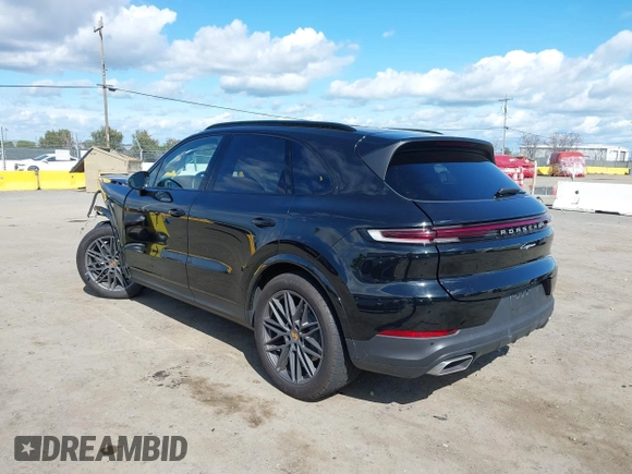 2024 Porsche Cayenne with VIN WP1AA2AY2RDA03634, listed as a IAAI auction lot 41746198 with 5,913 mi miles and . Bid and sale history available at DreamBid. Image 3.