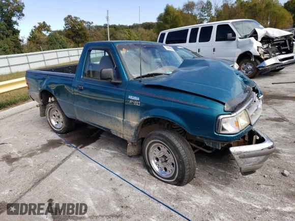 1996 Ford Ranger XL z VIN 1FTCR10U8TUB59731, wystawiony jako Copart lot #75864964 z przebiegiem 108 080 mil mil oraz Szkoda całkowita • Salvage title. Historia ofert i sprzedaży dostępna na DreamBid. Obrazek 4.