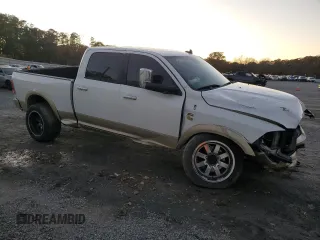 2013 Ram 2500 Laramie Longhorn с VIN 3C6UR5GL5DG590564, выставлен на аукционе Copart как лот 81765324 с пробегом 168 323 миль миль и Списание • Salvage title. История ставок и продаж доступна на DreamBid. Изображение 4.