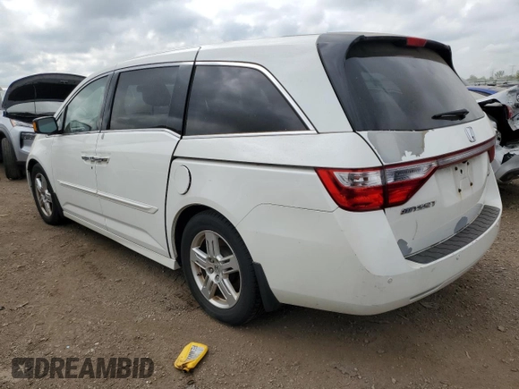 2012 Honda Odyssey Touring with VIN 5FNRL5H92CB047020, listed as a Copart auction lot 56539795 with 155,788 mi miles and Clean Title. Bid and sale history available at DreamBid. Image 2.